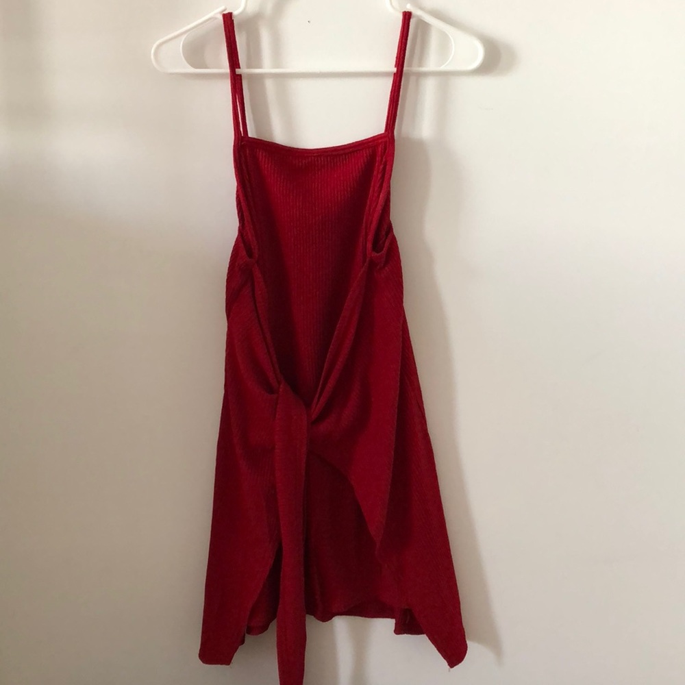 Sabo Skirt Red Knit Dress